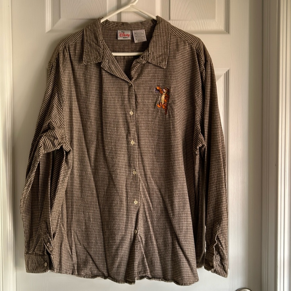 Disneys Tigger Flannel Shirt